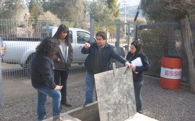 Seremi de Obras Públicas y Salud inspeccionan calidad del agua en Chacabuco