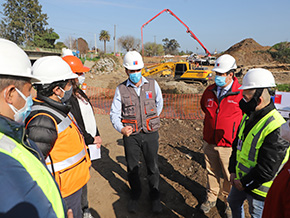 Subsecretario del MOP encabeza Primera Piedra de reposición de la principal avenida de Melipilla