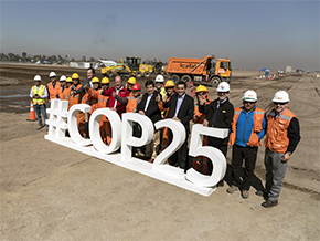 Gobierno da a conocer avances en preparativos de la sede de 50 hectáreas que albergará la COP25