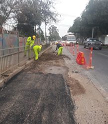 Ministerio de Obras Públicas reprograma trabajos en Camino a Melipilla