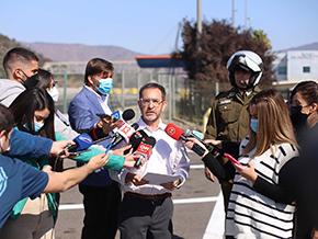 Ministro de Obras Públicas monitorea medidas especiales en carreteras ante masivo retorno vehicular a Santiago