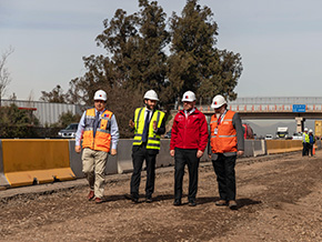 Gobierno da el vamos a los trabajos de modernización de la Ruta 78 entre Santiago y Talagante