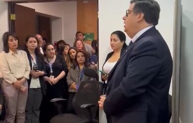 Presentación del SEREMI MOP Región Metropolitana a funcionarios y funcionarias